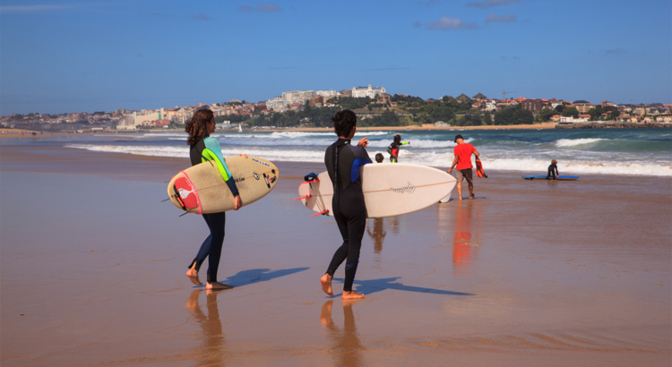 Strand bei Santander